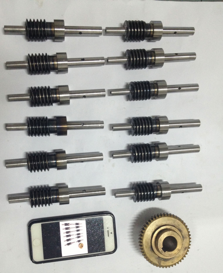 Worm Screw & Induction Hardening