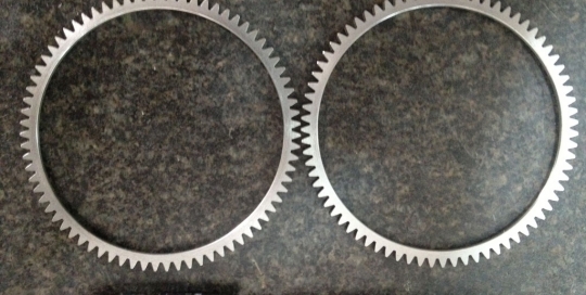 Ring Gear (DIA 77.293 MM X 3.00 MM THK X 75 TEETH)