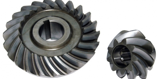 Spiral Gear & Keyway